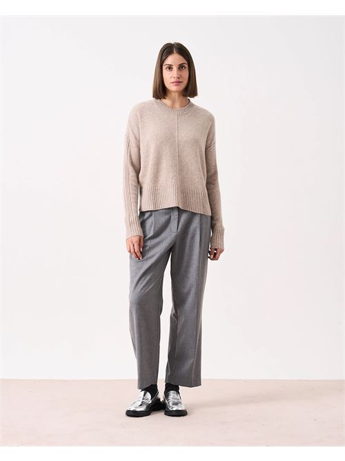 candace. maglia dolcevita con colletto rimovibile ABSOLUT CASHMERE | ACF181113CCANDACECHESTNUT